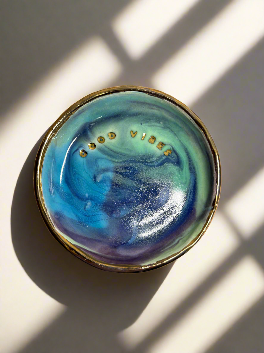‘Good Vibes’ Jewelry Tray