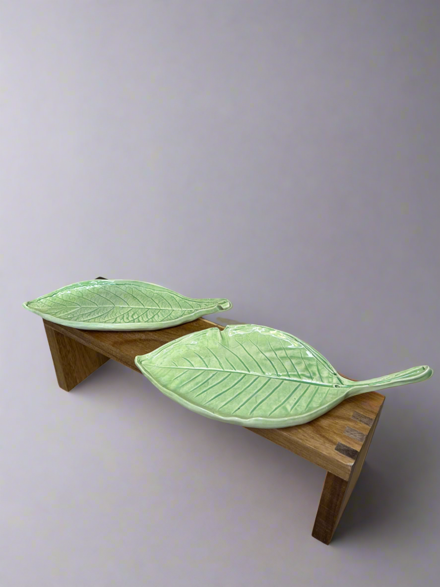 Large Leaf Jewelry Tray