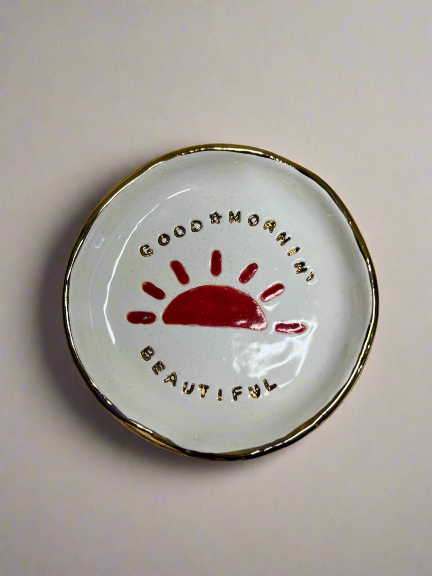 “Good Mornin’” Jewelry Tray