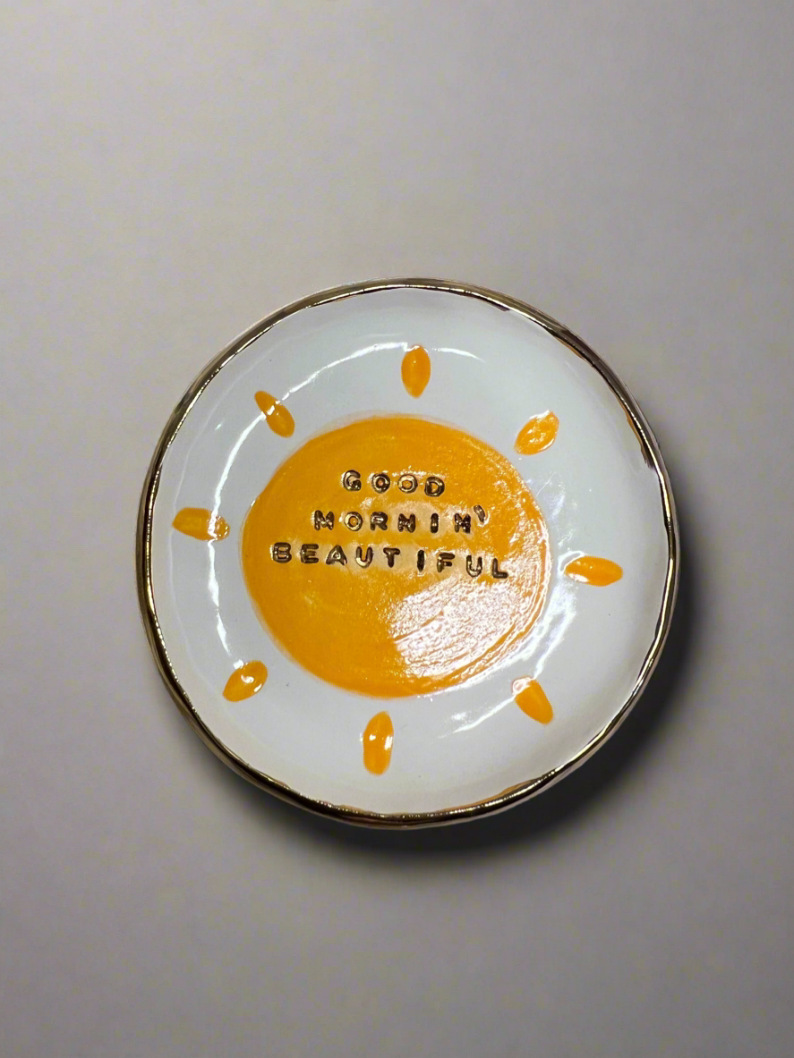 “Good Mornin’” Jewelry Tray