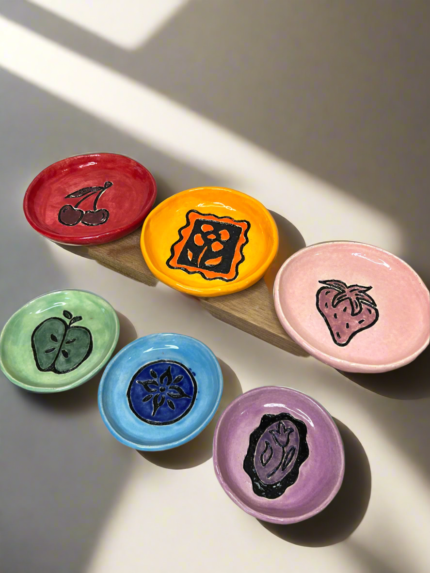 ‘Fruits and Flowers’ Jewelry Tray